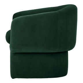 Moe's Home Collection Franco Chair Dark Green - JM-1005-27
