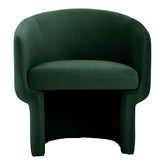 Moe's Home Collection Franco Chair Dark Green - JM-1005-27 - Moe's Home Collection - lounge chairs - Minimal And Modern - 1