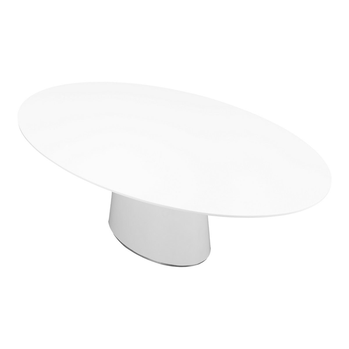 Moe's Home Collection Otago Oval Dining Table White - KC-1007-18