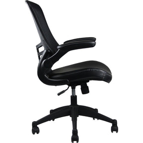 Manhattan Comfort Intrepid High-back Office Chair in Black