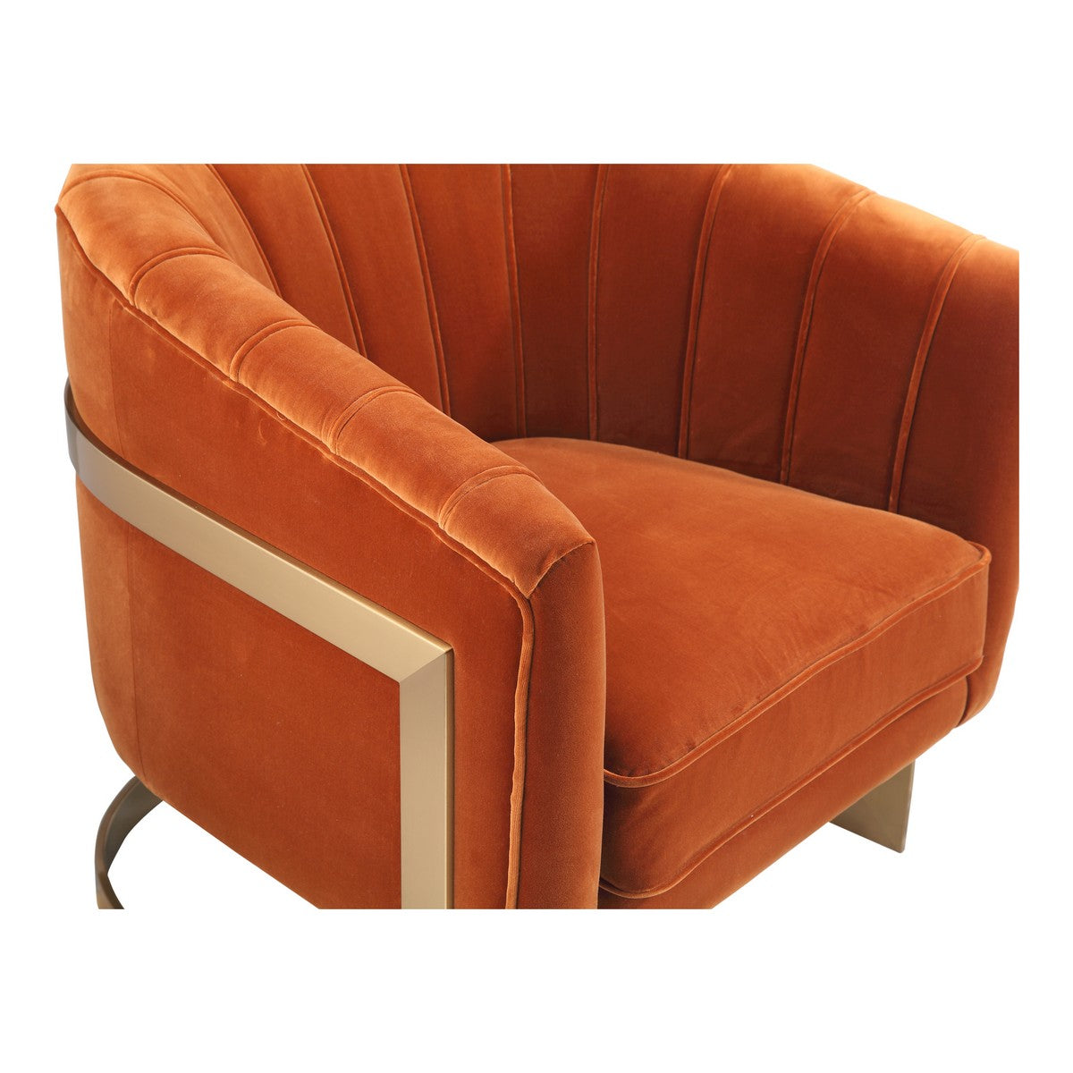 Moe's Home Collection Carr Arm Chair Orange - ME-1044-12