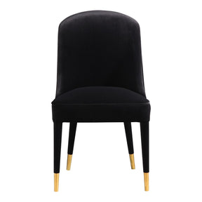 Moe's Home Collection Liberty Dining Chair Black-Set of Two - ME-1051-02 - Moe's Home Collection - Dining Chairs - Minimal And Modern - 1