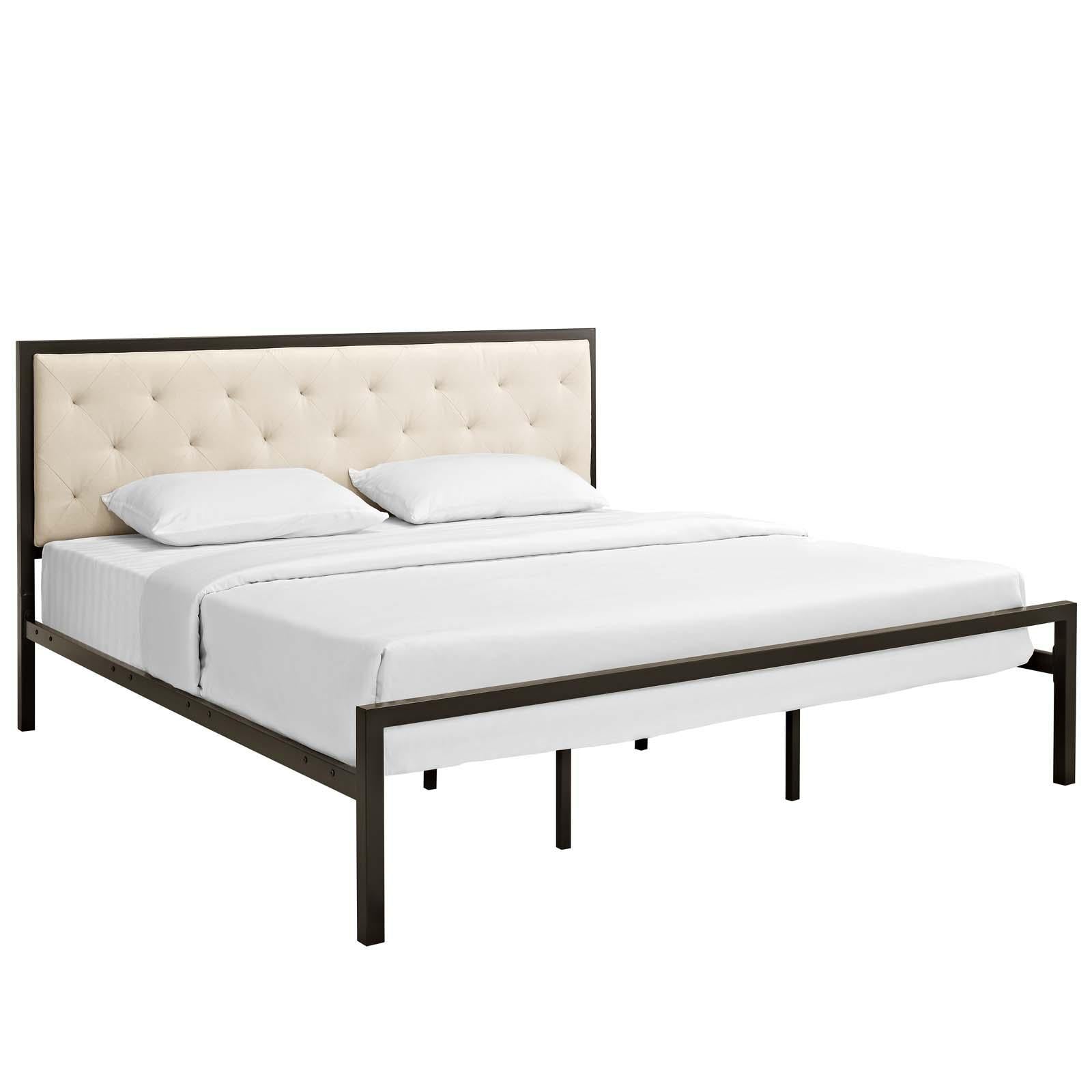 Modway Furniture Modern Mia King Fabric Bed - MOD-5184