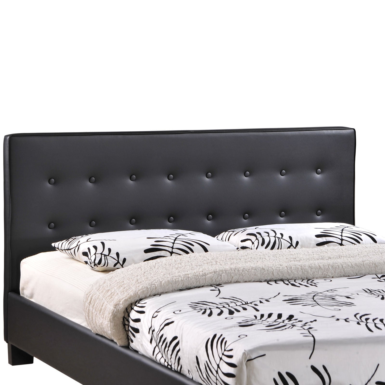 Modway Furniture Modern Caitlin Full Vinyl Bed Frame MOD-5194-Minimal & Modern