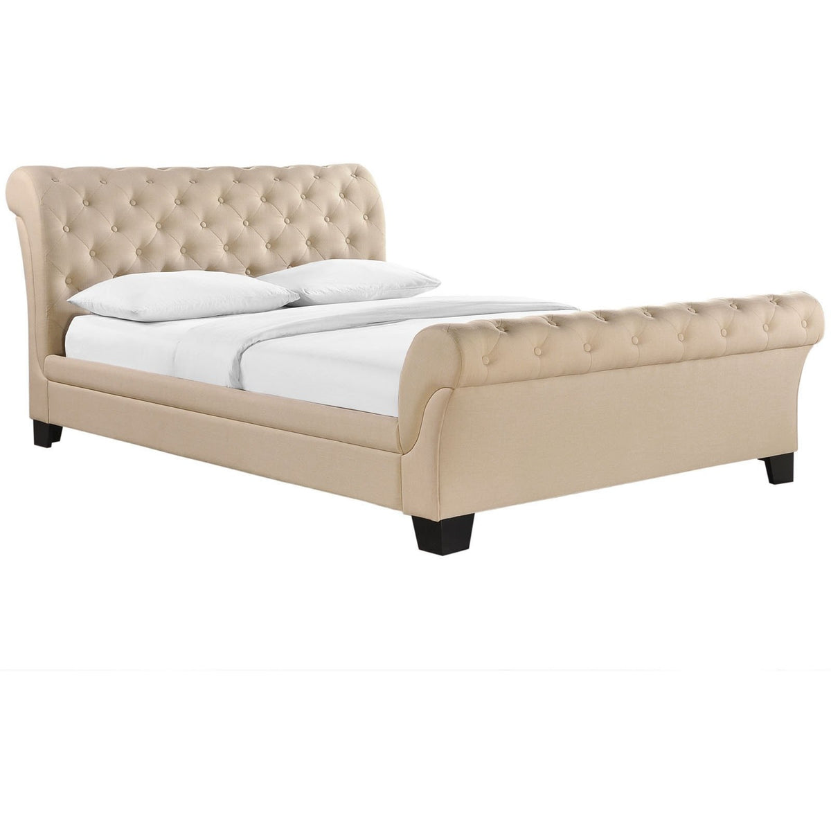 Modway Furniture Modern Kate Queen Fabric Bed Frame MOD-5201-Minimal & Modern