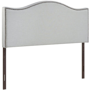 Modway Furniture Modern Curl Queen Nailhead Upholstered Headboard MOD-5206-Minimal & Modern