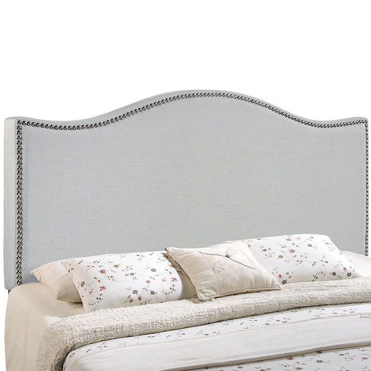 Modway Furniture Modern Curl King Nailhead Upholstered Headboard MOD-5207-Minimal & Modern
