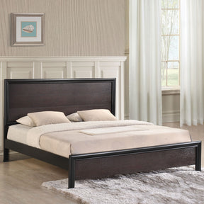Modway Furniture Modern Madison King Walnut Bed Frame MOD-5219-WAL-SET-Minimal & Modern