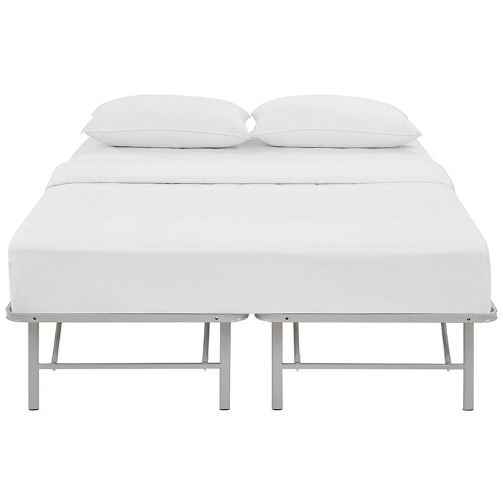 Modway Furniture Modern Horizon Full Stainless Steel Bed Frame-Minimal & Modern