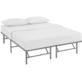 Modway Furniture Modern Horizon Full Stainless Steel Bed Frame-Minimal & Modern