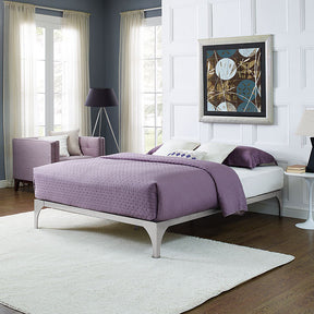 Modway Furniture Modern Ollie Queen Bed Frame-Minimal & Modern