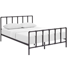 Modway Furniture Modern Dower Queen Stainless Steel Bed - MOD-5437