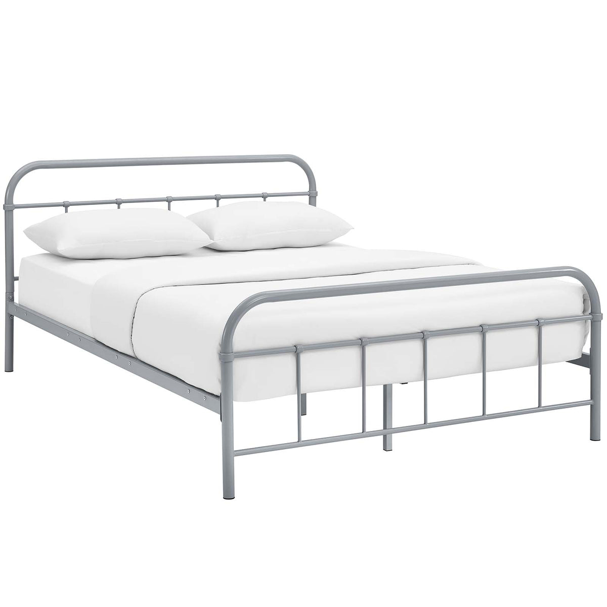 Modway Furniture Modern Maisie Full Stainless Steel Bed Frame - MOD-5532-Minimal & Modern