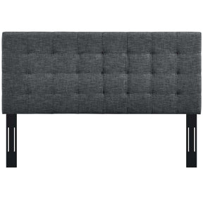 Modway Furniture Modern Paisley Tufted Twin Upholstered Linen Fabric Headboard - MOD-5846