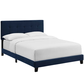 Modway Furniture Modern Amira Twin Performance Velvet Bed - MOD-5851
