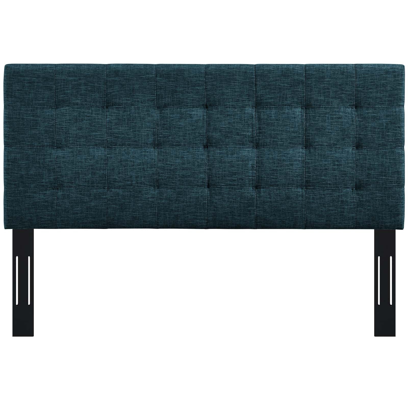 Modway Furniture Modern Paisley Tufted Full / Queen Upholstered Linen Fabric Headboard - MOD-5852