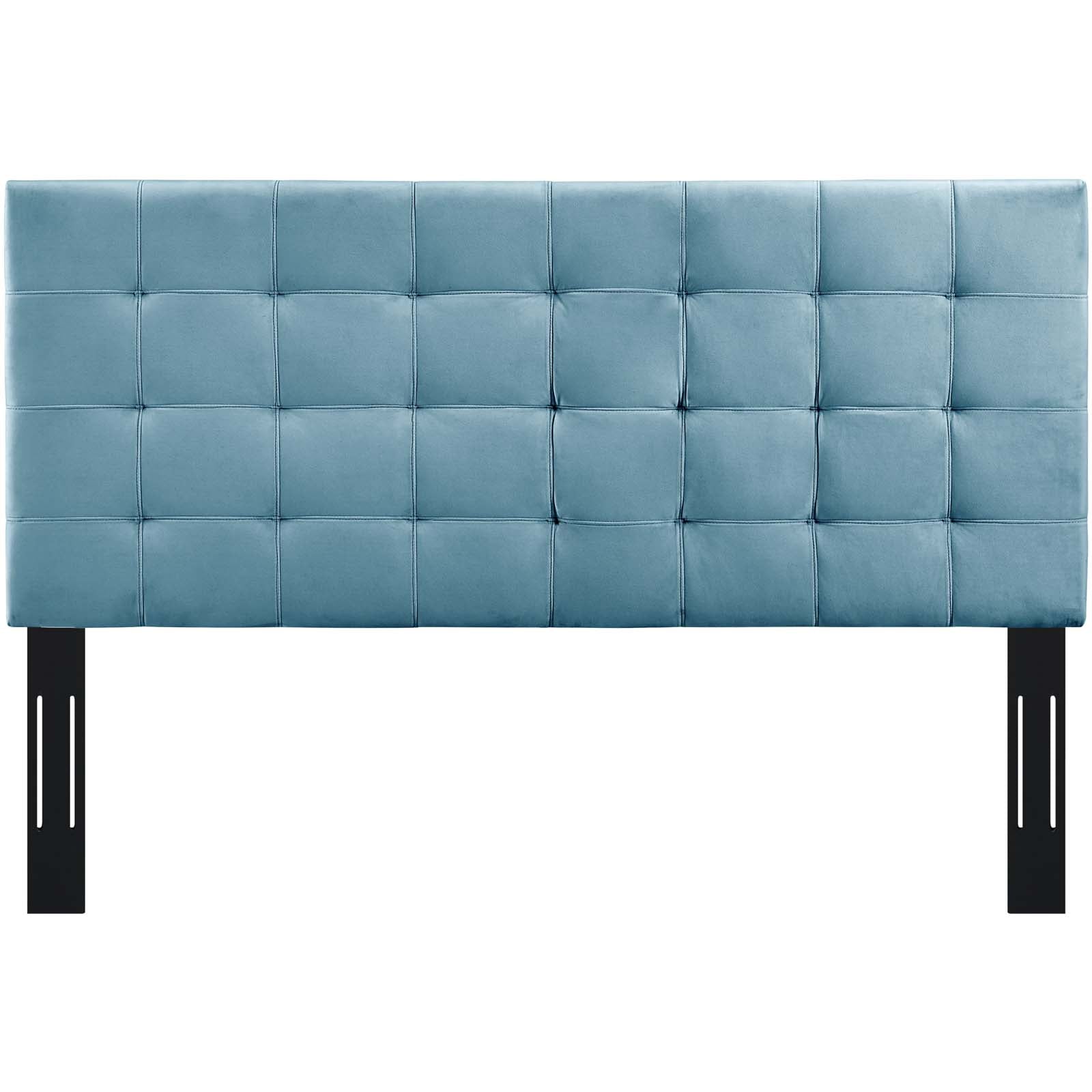 Modway Furniture Modern Paisley Tufted Full / Queen Upholstered Performance Velvet Headboard - MOD-5853