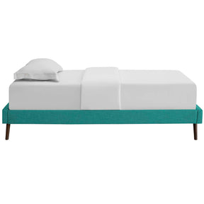 Modway Furniture Modern Loryn Twin Fabric Bed Frame with Round Splayed Legs - MOD-5887