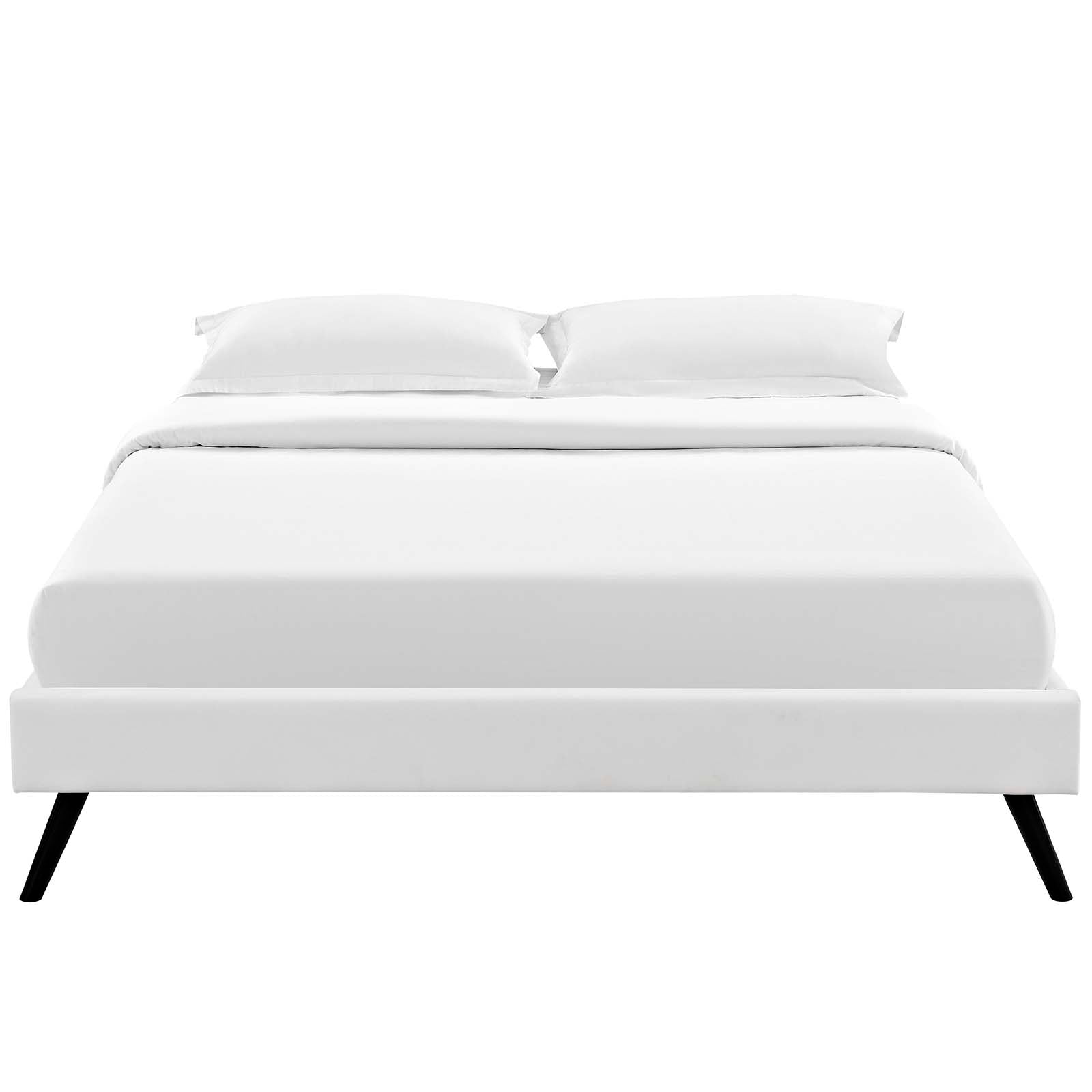 Modway Furniture Modern Loryn Full Bed Frame with Round Splayed Legs - MOD-5888-Minimal & Modern