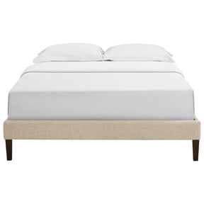 Modway Furniture Modern Tessie Full Fabric Bed Frame with Squared Tapered Legs - MOD-5897
