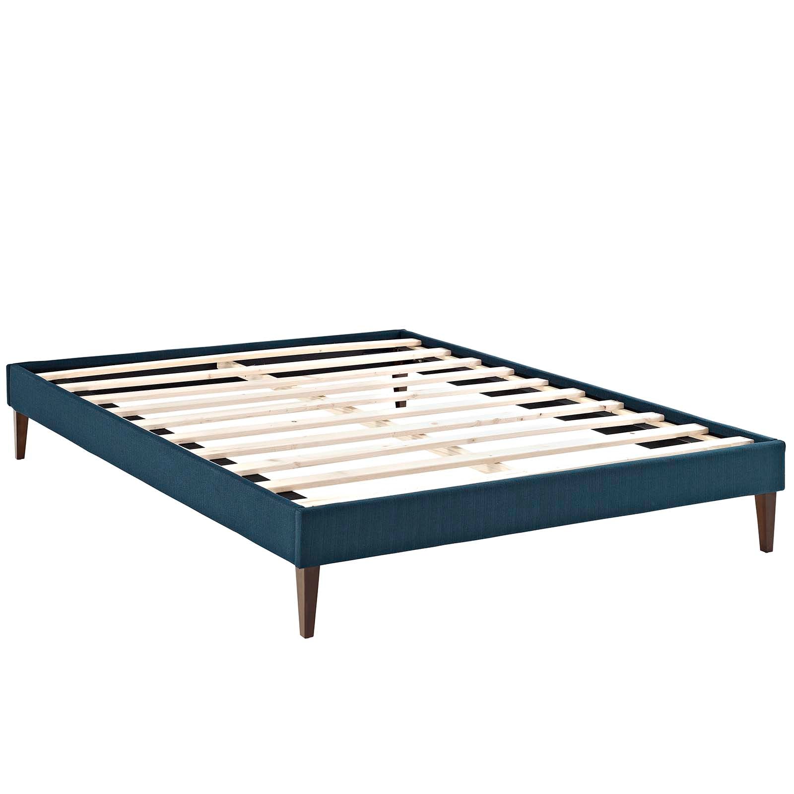 Modway Furniture Modern Tessie Queen Fabric Bed Frame with Squared Tapered Legs - MOD-5899