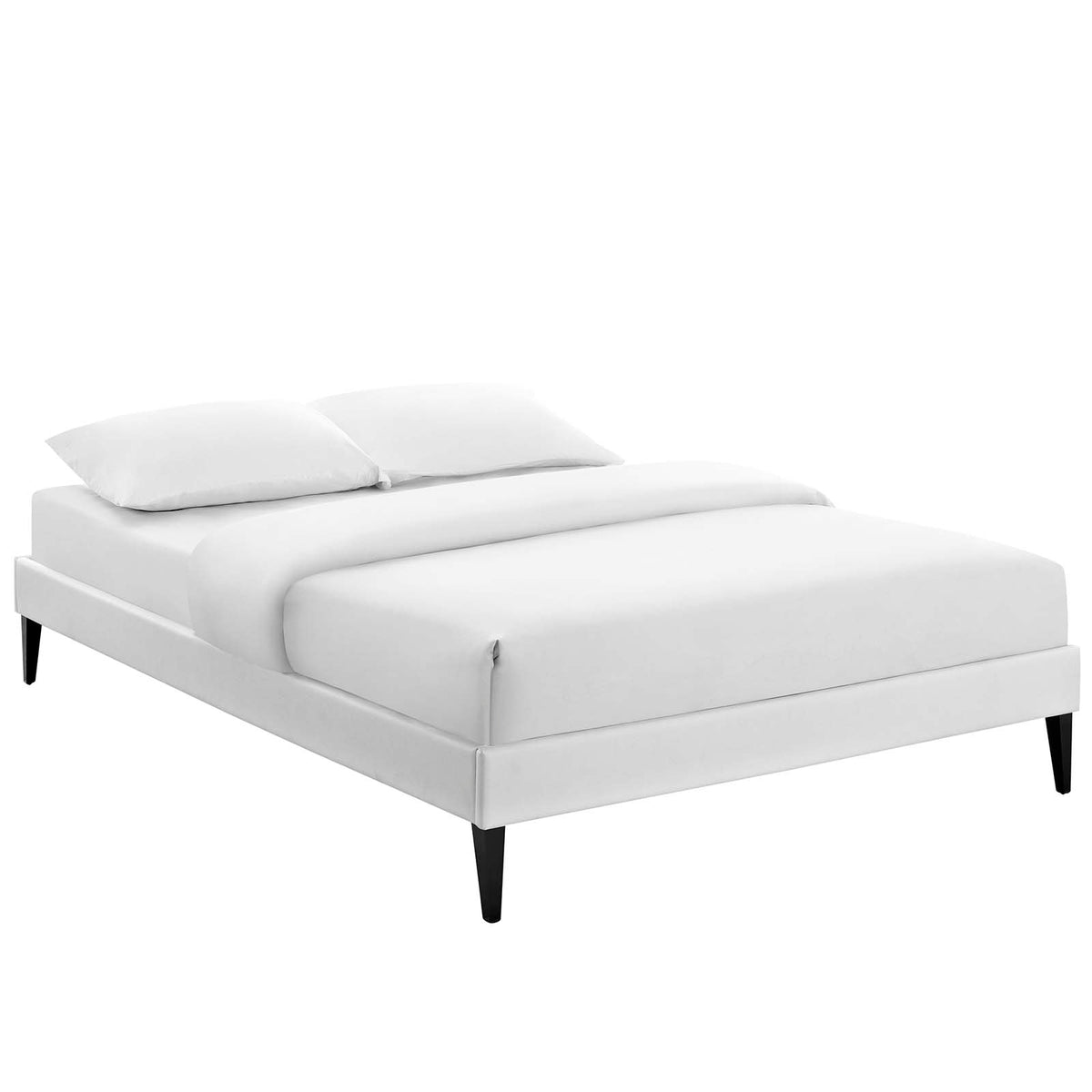 Modway Furniture Modern Tessie King Bed Frame with Squared Tapered Legs - MOD-5900-Minimal & Modern