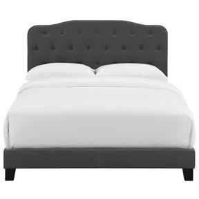 Modway Furniture Modern Amelia Queen Faux Leather Bed - MOD-5992