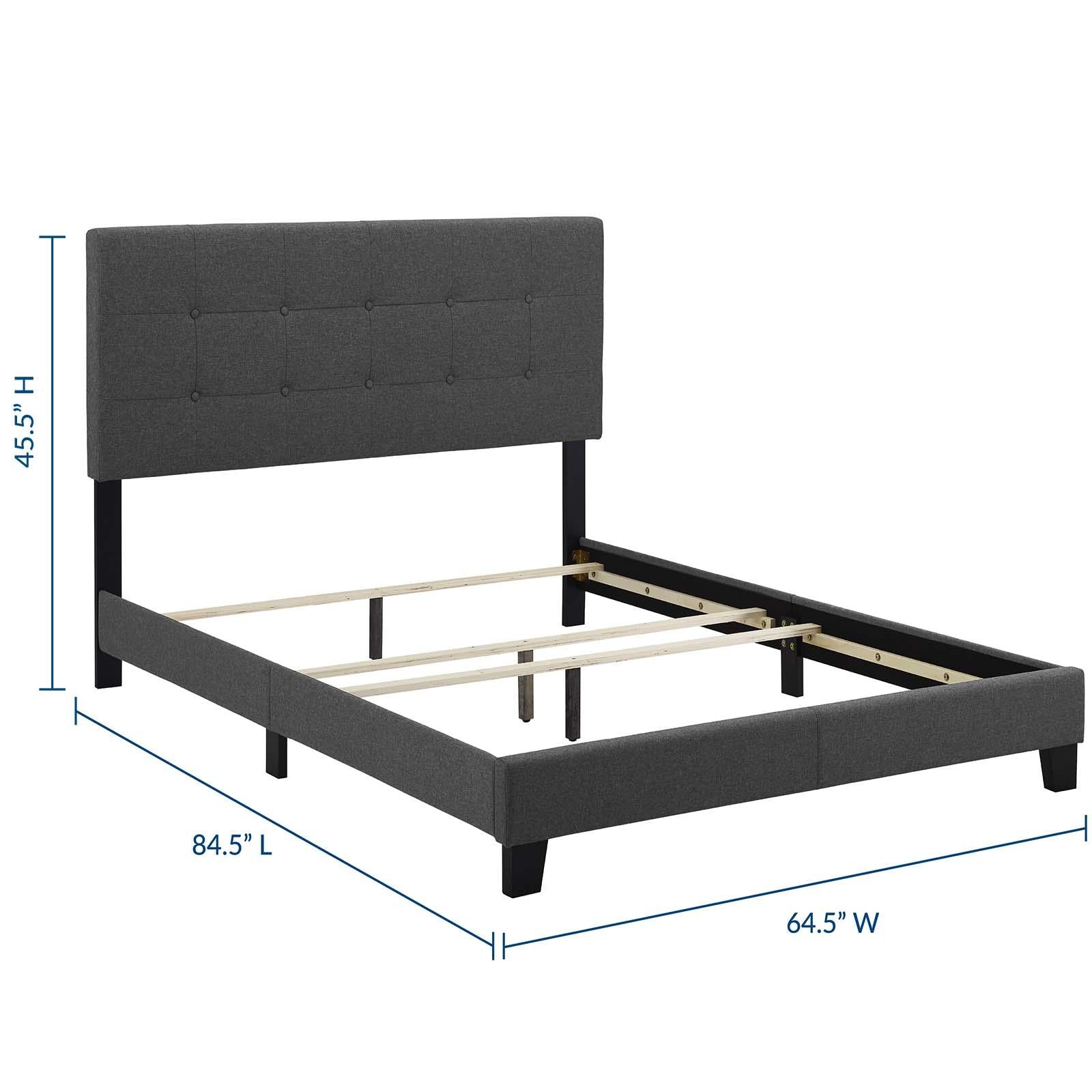 Modway Furniture Modern Amira Queen Upholstered Fabric Bed - MOD-6001