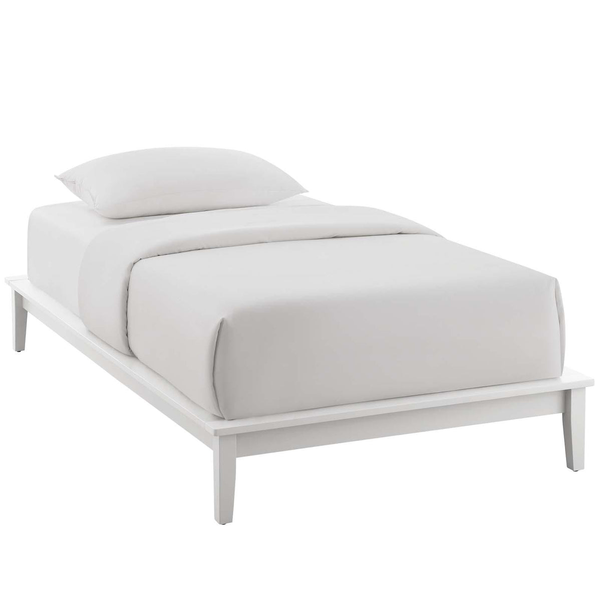 Modway Furniture Modern Lodge Twin Wood Platform Bed Frame - MOD-6053
