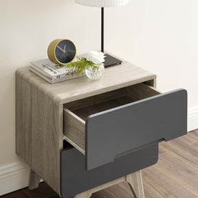 Modway Furniture Modern Origin Wood Nightstand or End Table - MOD-6073