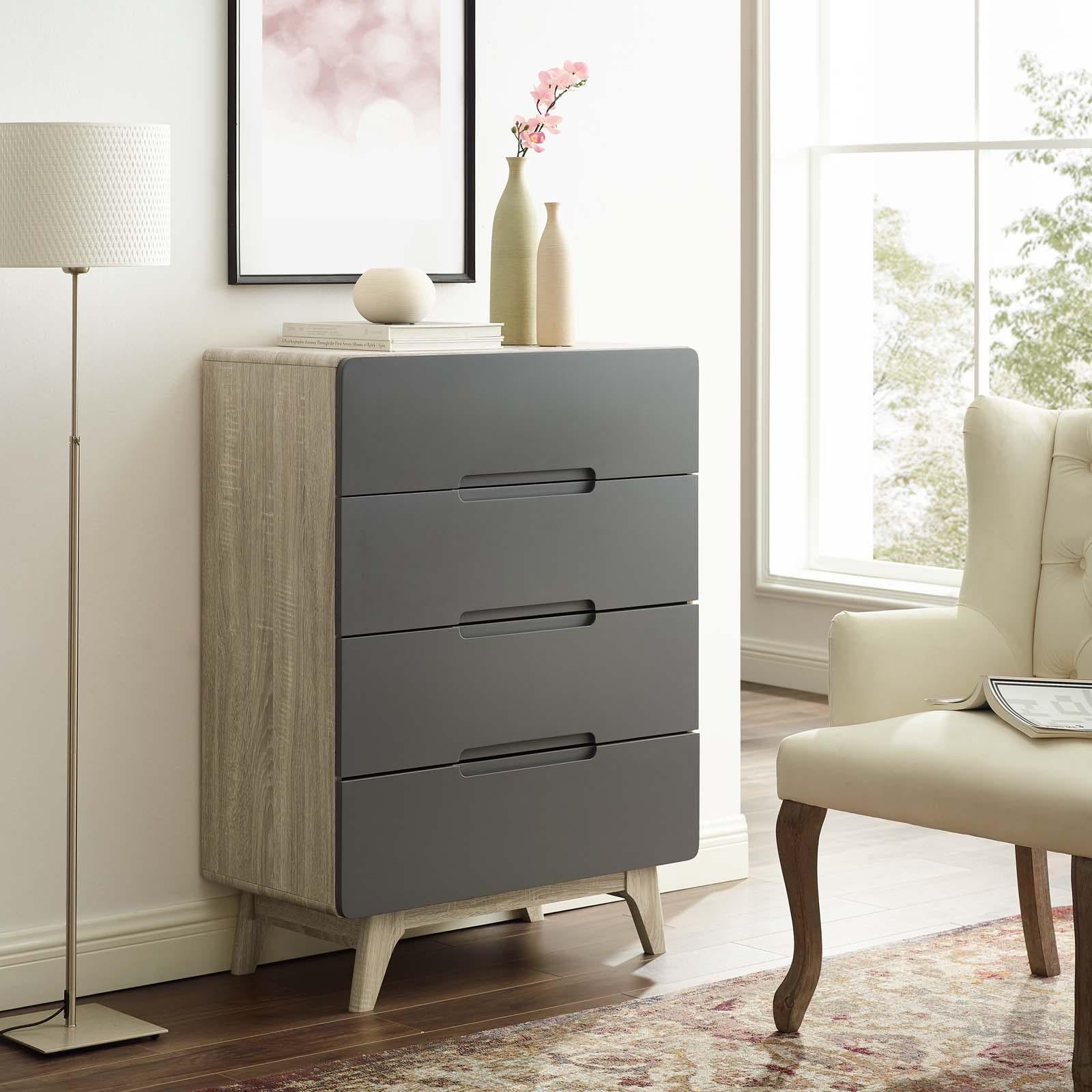 Modway Furniture Modern Origin Four-Drawer Chest or Stand - MOD-6075