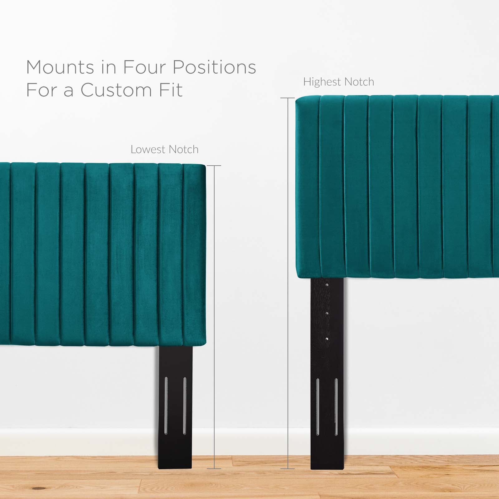 Modway Furniture Modern Keira Full / Queen Performance Velvet Headboard - MOD-6095