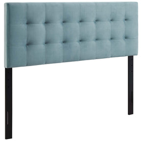 Modway Furniture Modern Lily Biscuit Tufted Full Performance Velvet Headboard - MOD-6119