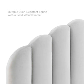 Modway Furniture Modern Veronique Twin Performance Velvet Headboard - MOD-6206