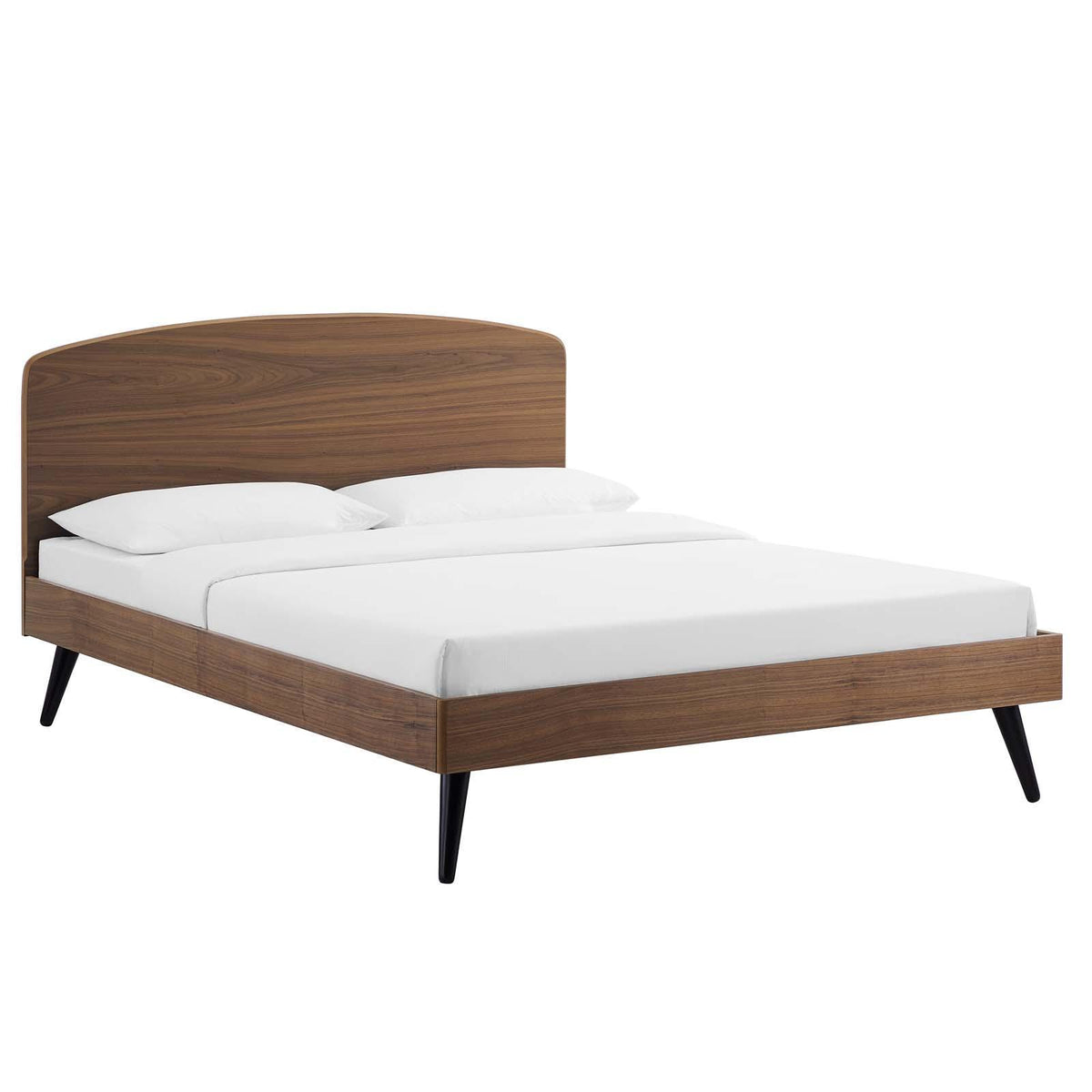 Modway Furniture Modern Bronwen Queen Wood Platform Bed - MOD-6254