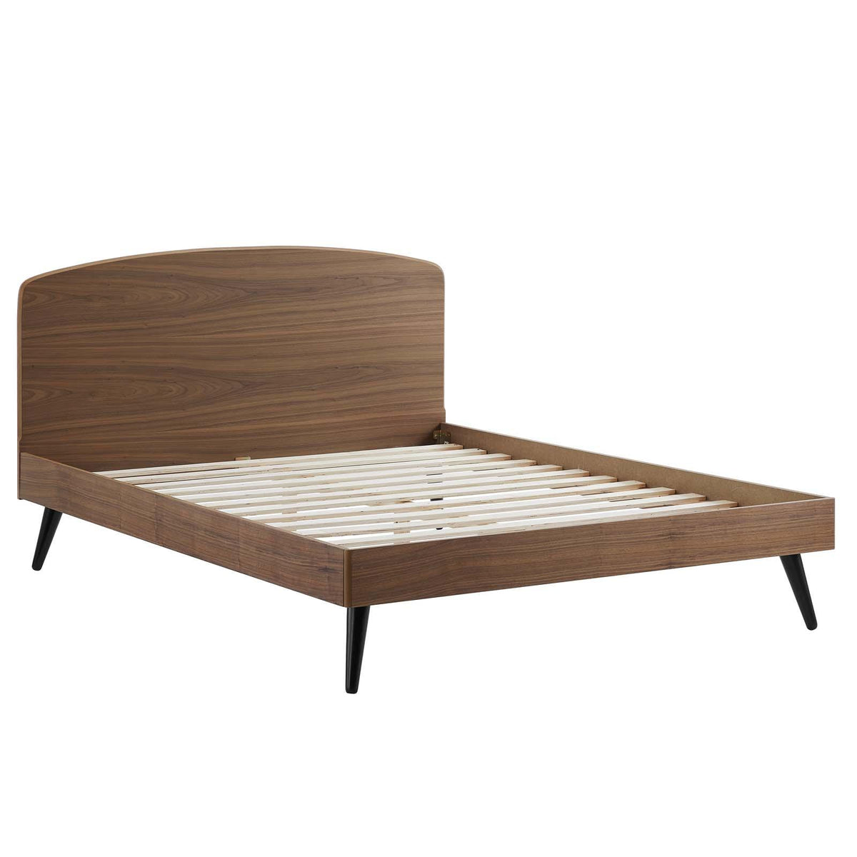 Modway Furniture Modern Bronwen Queen Wood Platform Bed - MOD-6254