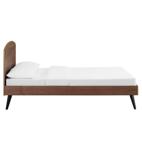 Modway Furniture Modern Bronwen King Wood Platform Bed - MOD-6255