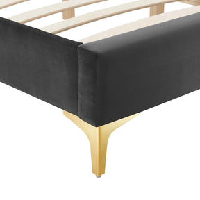 Modway Furniture Modern Sutton Twin Performance Velvet Bed Frame - MOD-6305