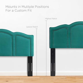 Modway Furniture Modern Cecilia King/California King Performance Velvet Headboard - MOD-6310
