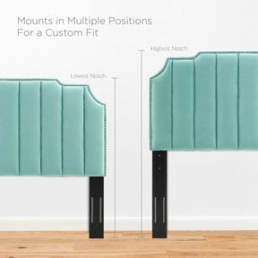Modway Furniture Modern Rosalind Performance Velvet Full/Queen Headboard - MOD-6315