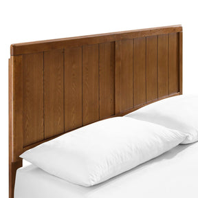 Modway Furniture Modern Alana Queen Wood Platform Bed With Angular Frame - MOD-6378