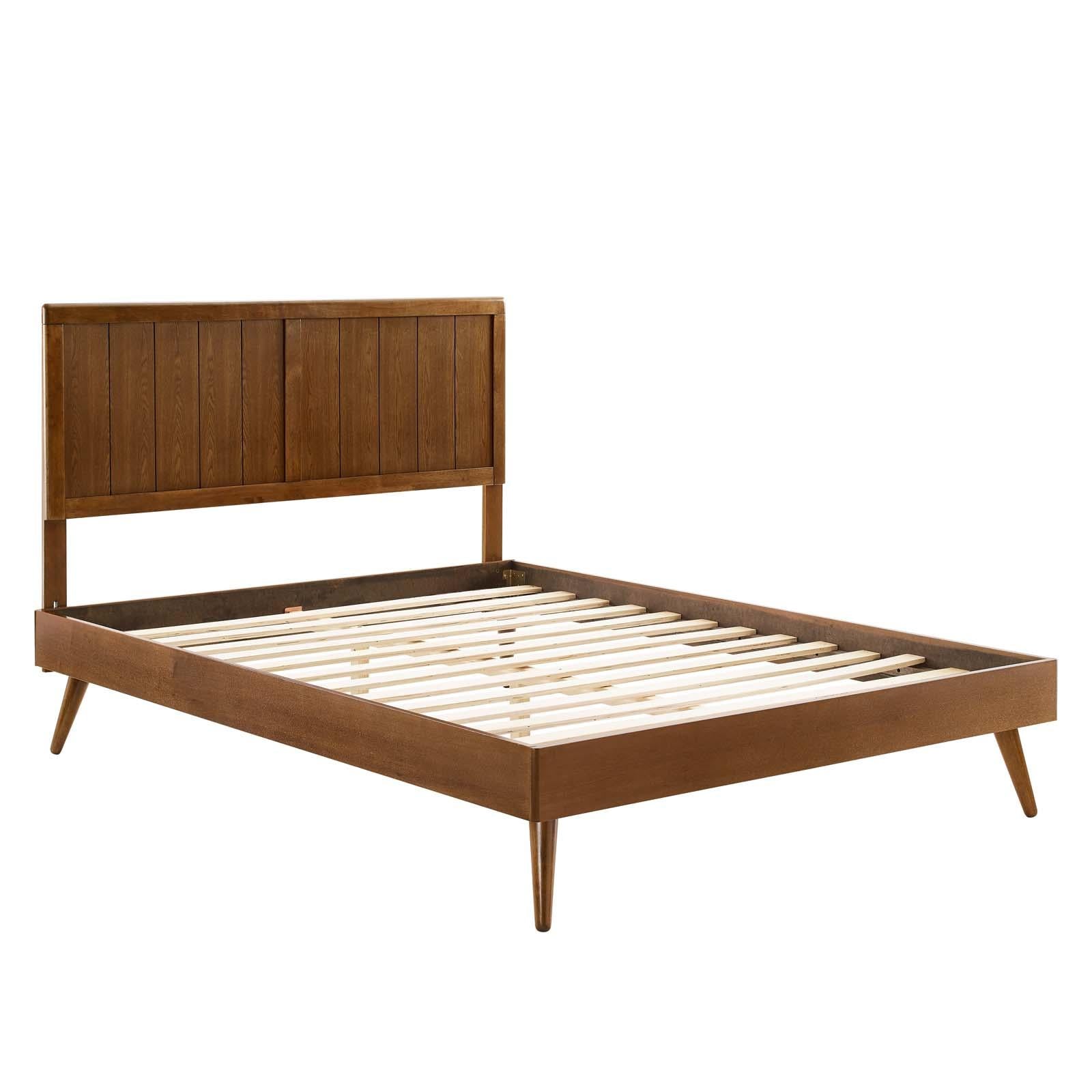 Modway Furniture Modern Alana Queen Wood Platform Bed With Splayed Legs - MOD-6379