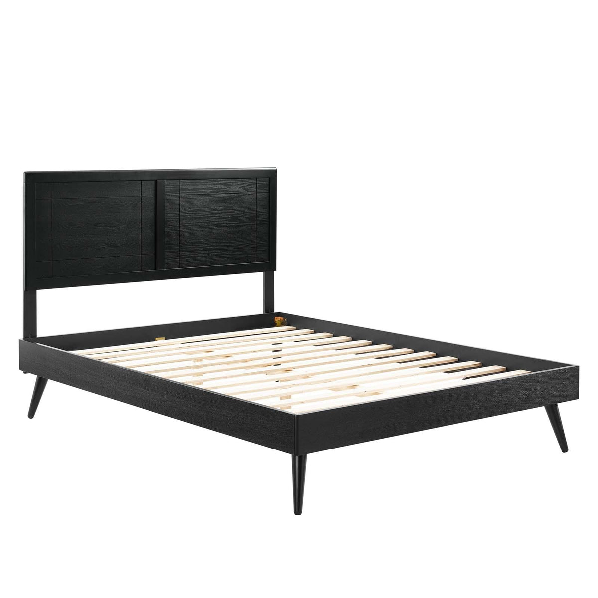 Modway Furniture Modern Marlee Queen Wood Platform Bed With Splayed Legs - MOD-6382