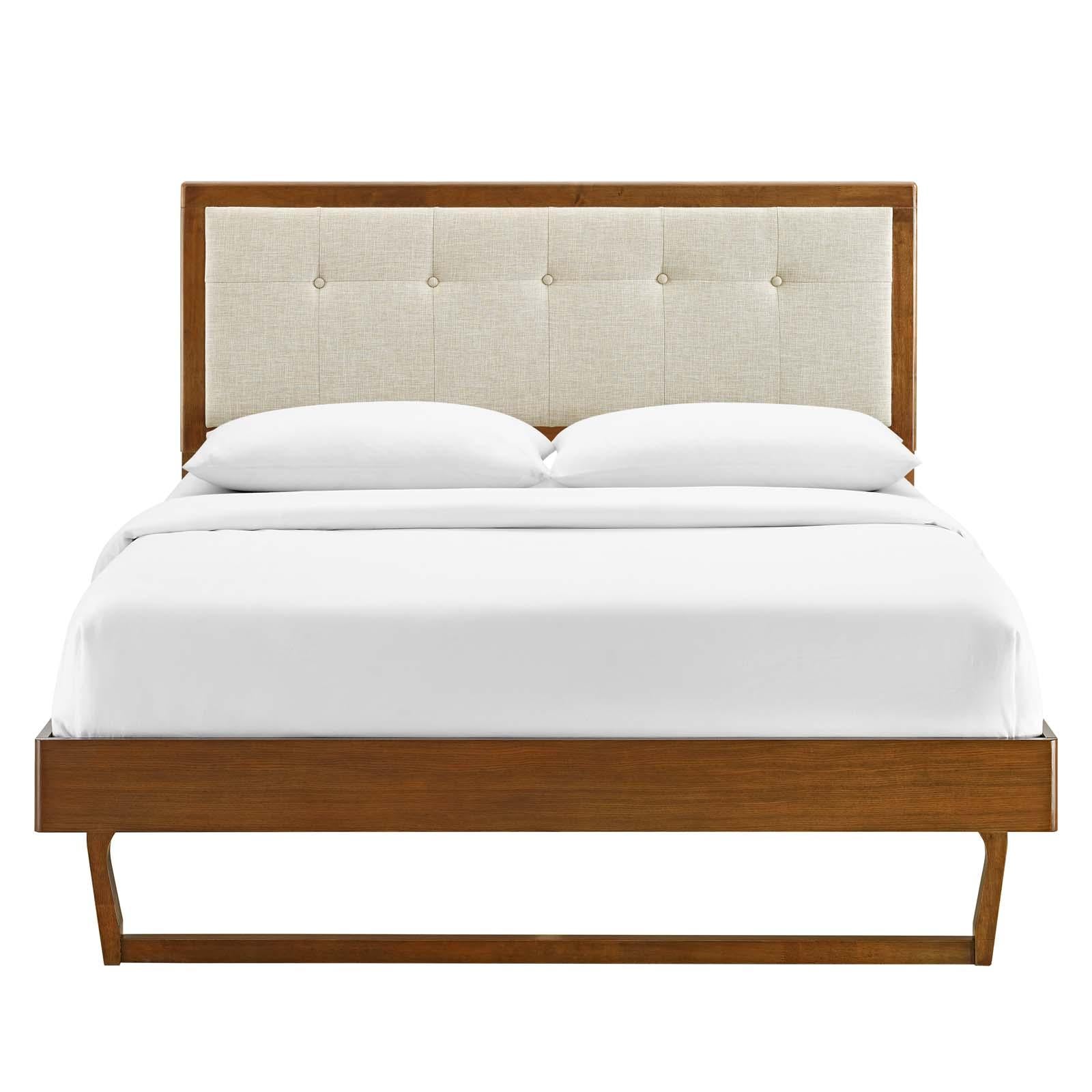 Modway Furniture Modern Willow Queen Wood Platform Bed With Angular Frame - MOD-6384
