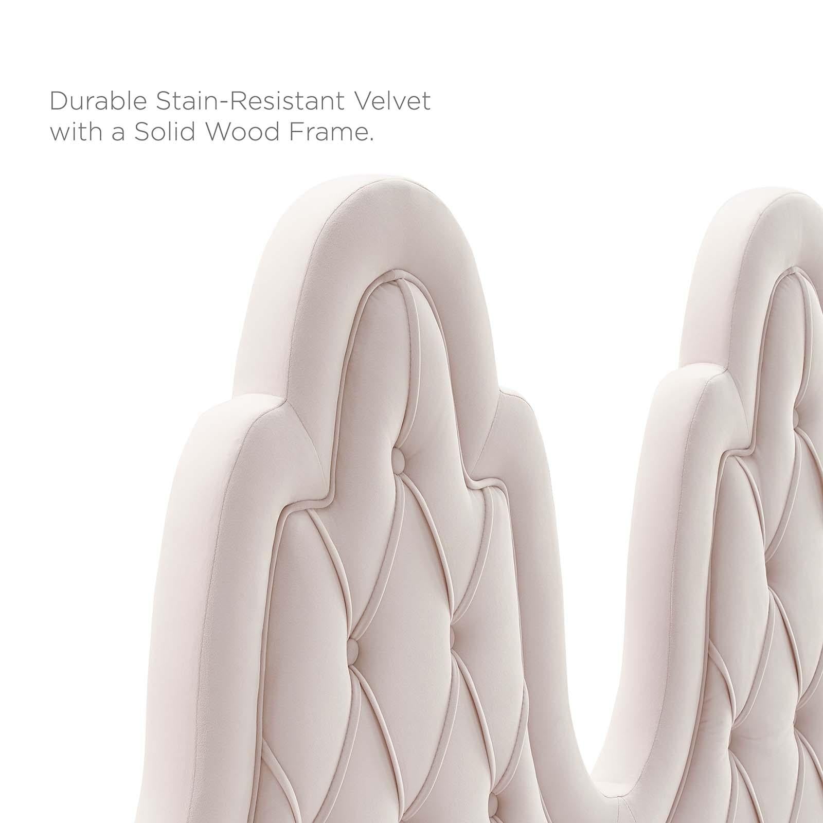 Modway Furniture Modern Augustine Tufted Performance Velvet Full/Queen Headboard - MOD-6414