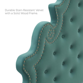 Modway Furniture Modern Diana Tufted Performance Velvet Twin Headboard - MOD-6416