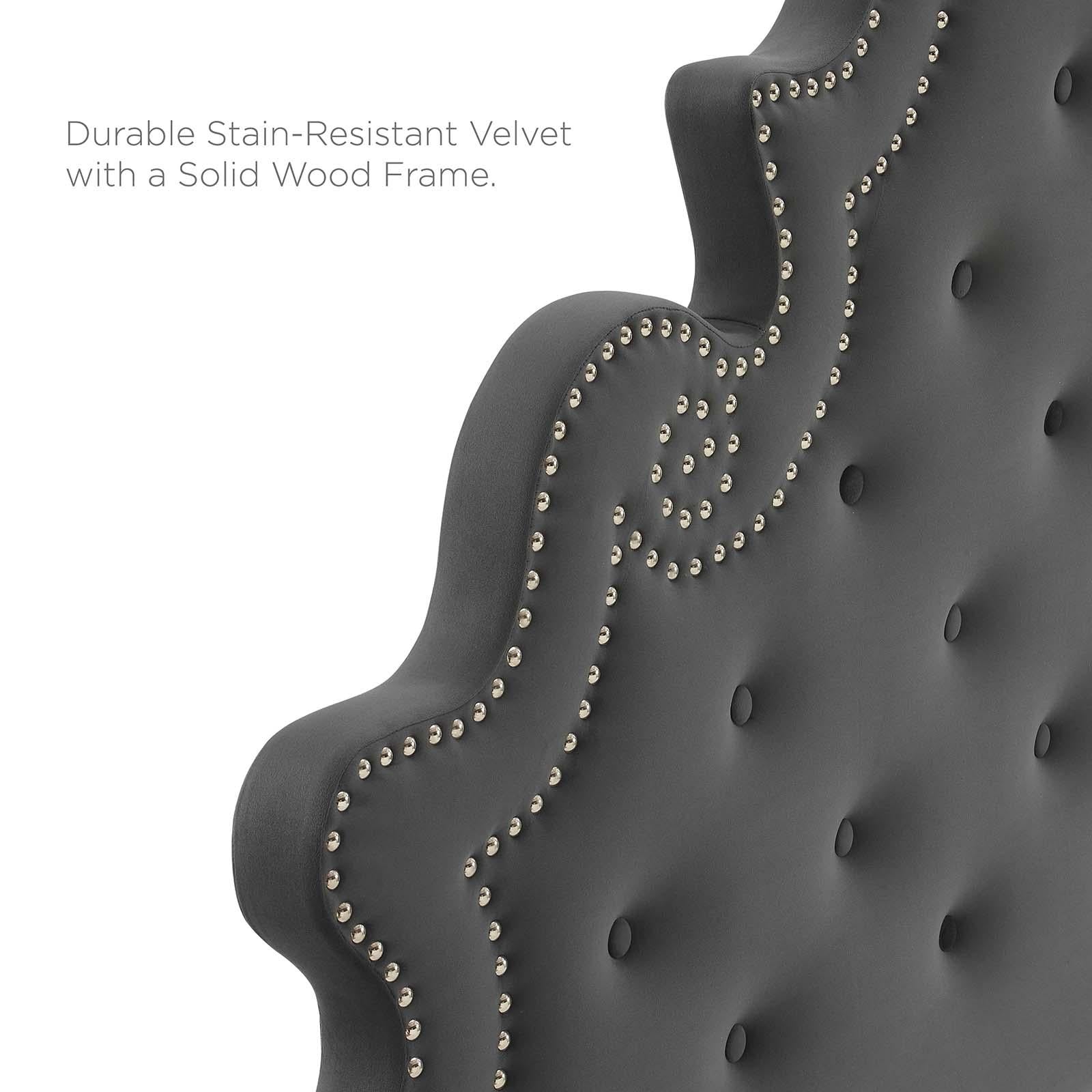 Modway Furniture Modern Diana Tufted Performance Velvet Full/Queen Headboard - MOD-6417