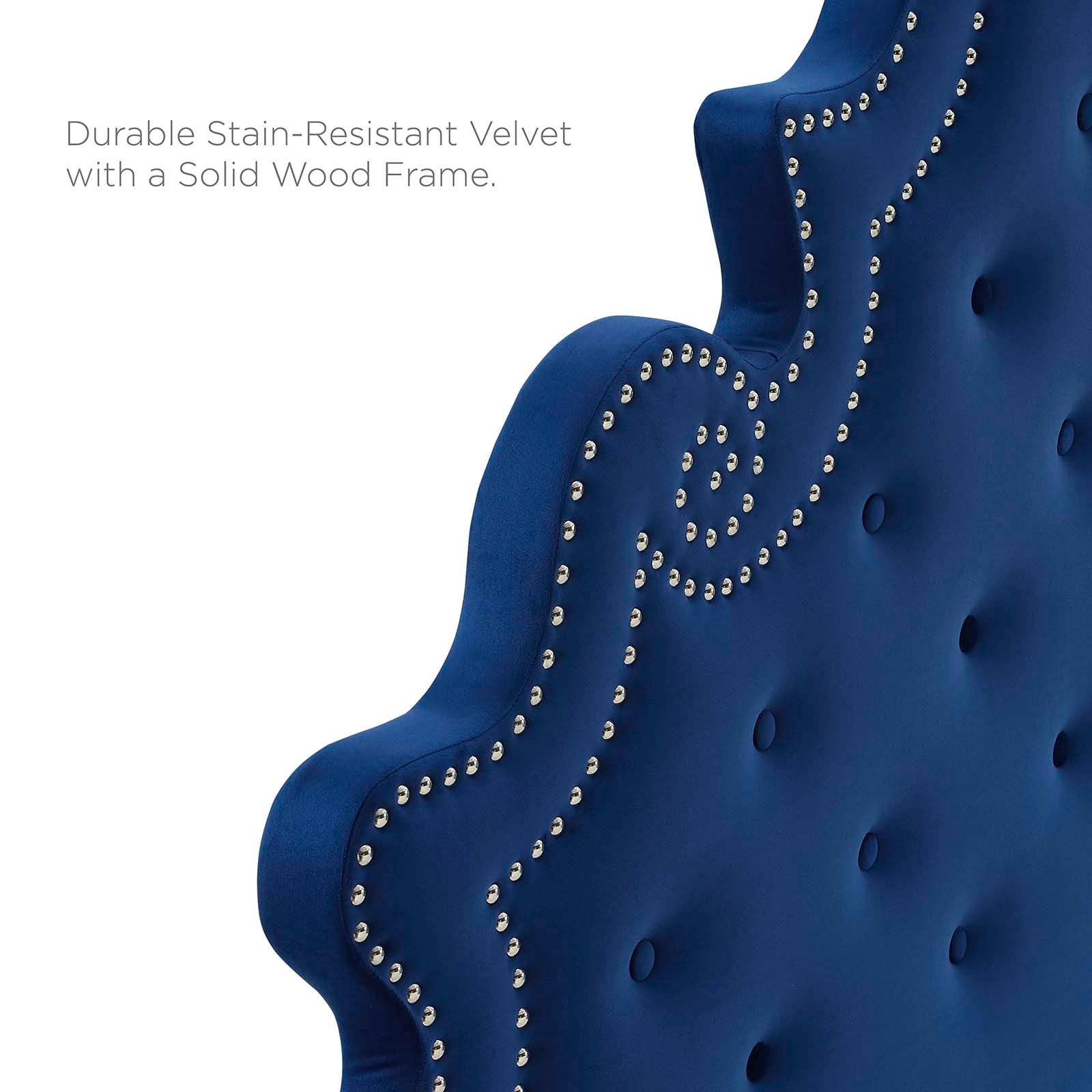 Modway Furniture Modern Diana Tufted Performance Velvet Full/Queen Headboard - MOD-6417