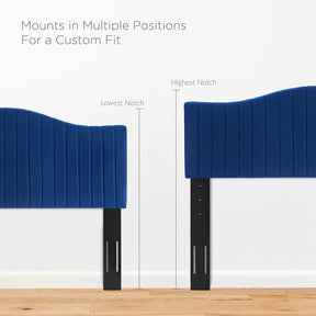 Modway Furniture Modern Brielle Channel Tufted Performance Velvet King/California King Headboard - MOD-6560