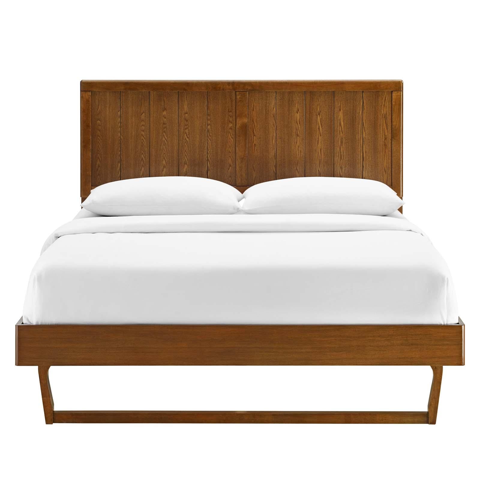 Modway Furniture Modern Alana Twin Wood Platform Bed With Angular Frame - MOD-6618
